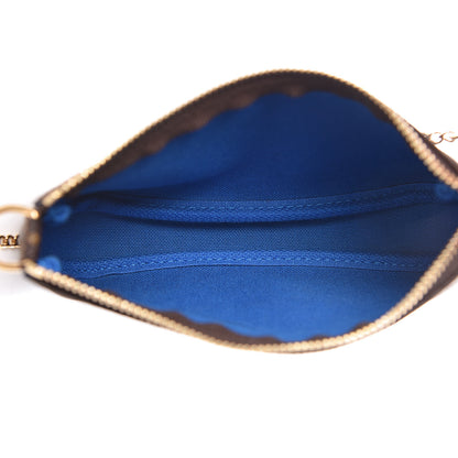 Louis Vuitton Monogram 2019 Christmas Animation Mini Venice Pochette Accessories Blue 5 of 8