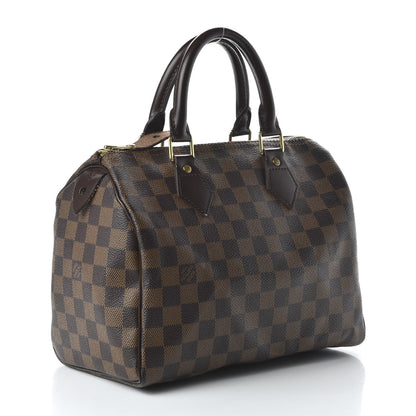 Louis Vuitton Damier Ebene Speedy 25 3 of 10