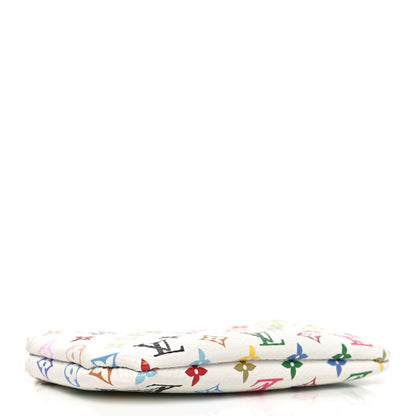 Louis Vuitton LV X TM Monogram Multicolor Key Pouch White 4 of 7