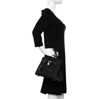 Hermes Epsom Birkin Sellier 25 Black 2 of 11
