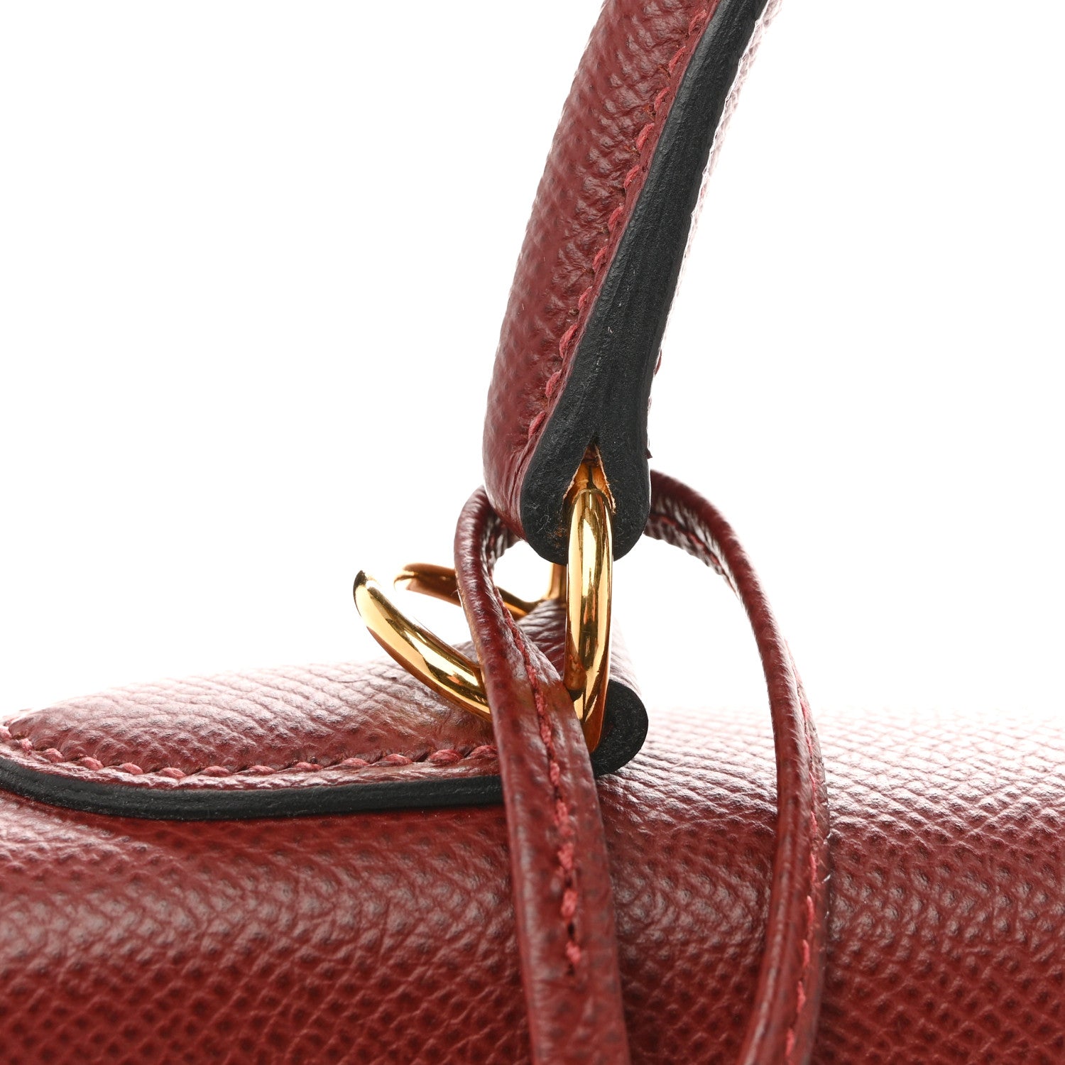 Hermes Epsom Kelly Sellier 28 Rouge H 12 of 14