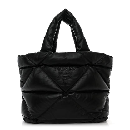 Prada Nappa Padded System Tote Bag Black 1 of 9