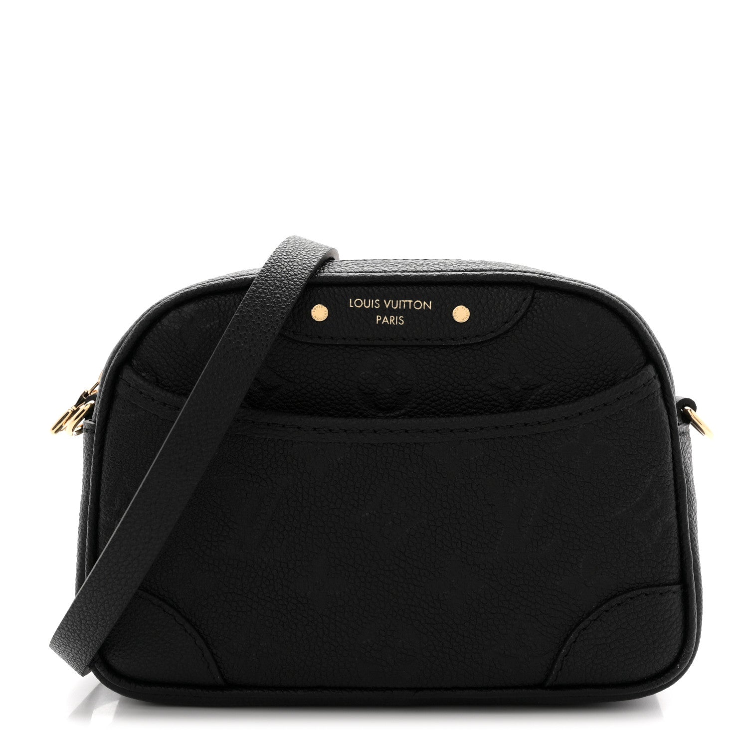 Louis Vuitton Empreinte Monogram Tiny Camera Bag Black 1 of 9