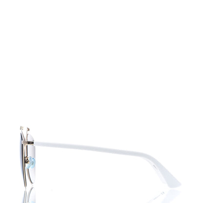 Christian Dior Reflected Sunglasses Gold White 3 of 9