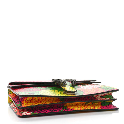 Gucci X KEN SCOTT New Shangai Calfskin Pomponica Print Small Dionysus Shoulder Bag Multicolor 4 of 10