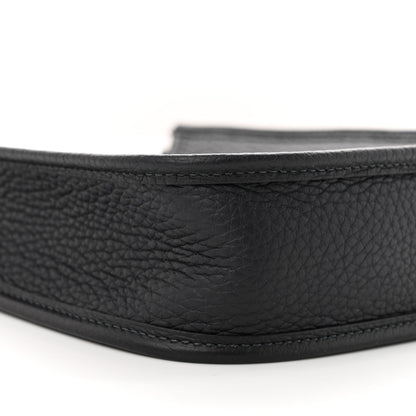 Hermes Taurillon Clemence Zigzag Evelyne TPM Caban Black Bleu Zellige Indigo 9 of 11