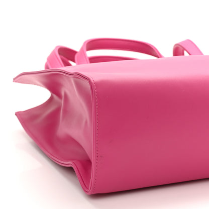 Telfar Vegan Leather Medium Shopping Bag Pink 9 of 14