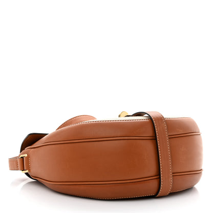 Celine Textile Natural Calfskin Medium Besace 16 Tan 4 of 10