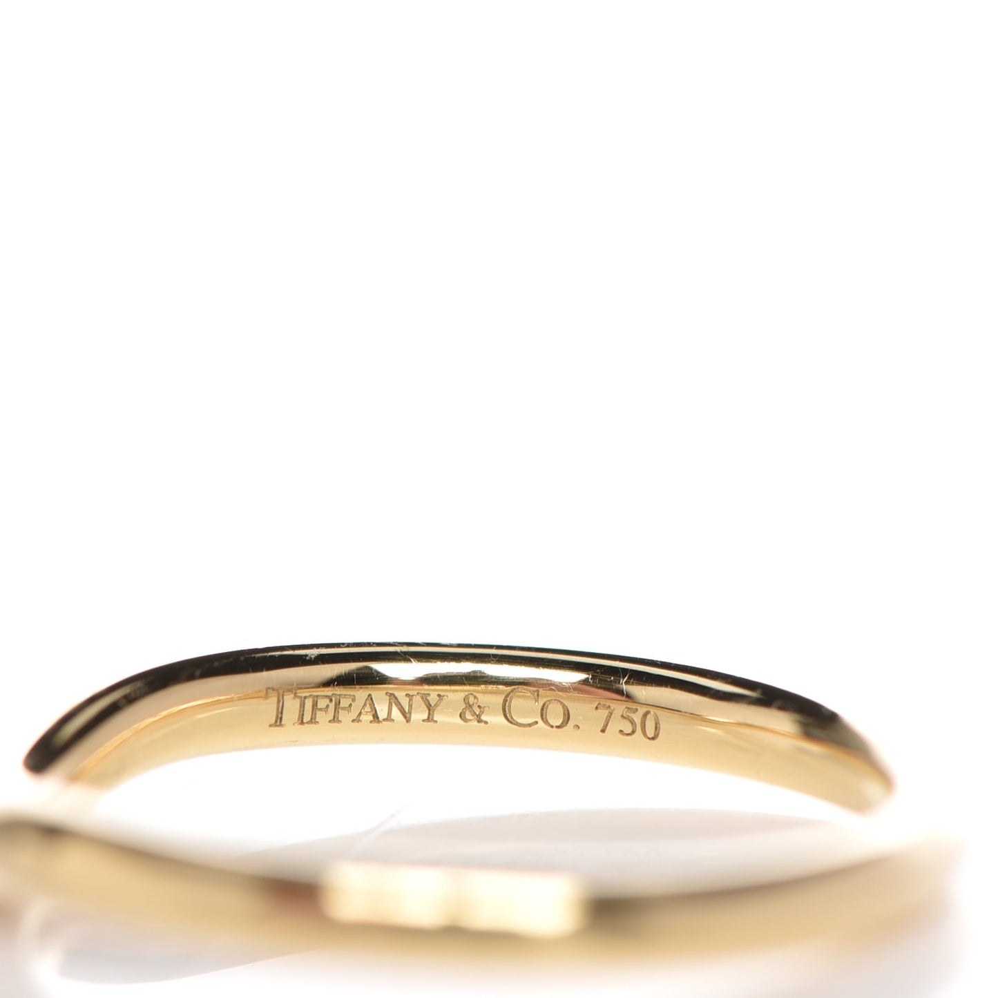 18K Yellow Gold Diamond Elsa Peretti Ring 6.5