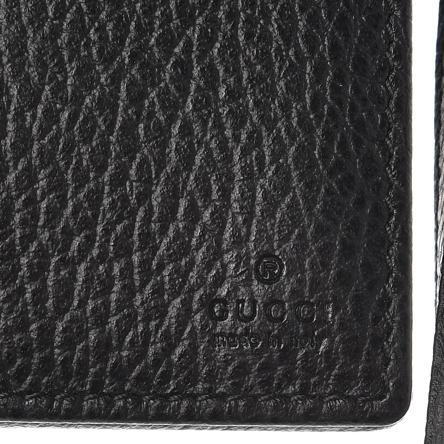 Gucci Dollar Calfskin Mini Swing Wallet Bag Black 8 of 8