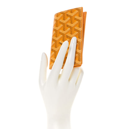 Goyard Goyardine Saint Pierre Card Holder Yellow 2 of 7