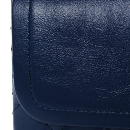 Chanel Aged Calfskin Quilted 2.55 Reissue 225 Flap Navy 12 of 13