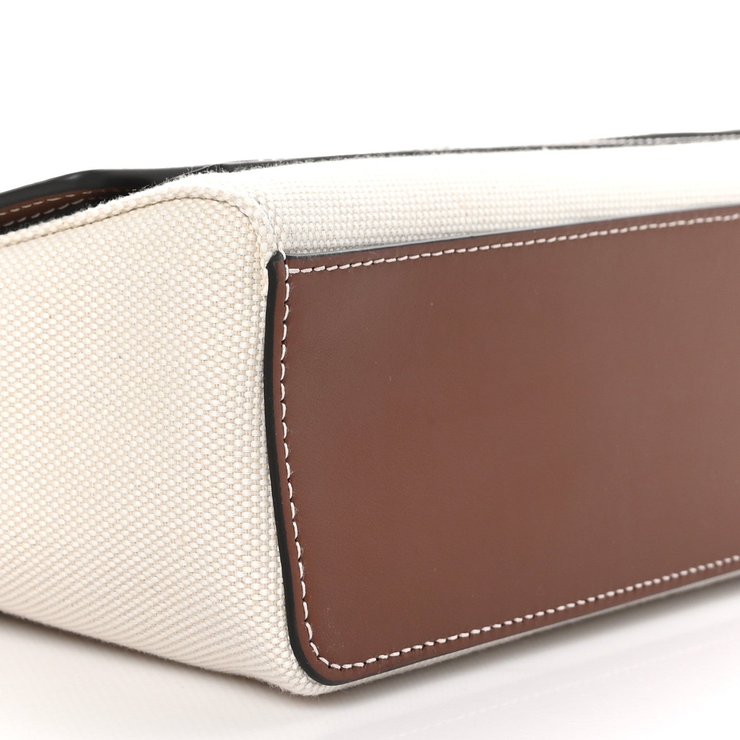 Burberry Canvas Horseferry Print Note Crossbody Bag Natural Tan 7 of 8