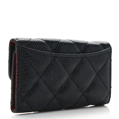 Chanel Caviar Quilted 6 Key Holder Black 3 of 10