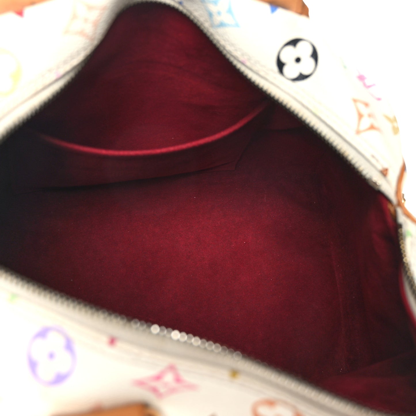 Monogram Multicolor Speedy 30 White