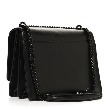Saint Laurent Calfskin Medium Monogram Sunset Black 2 of 11