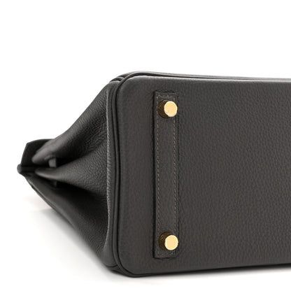 Hermes Togo Birkin 25 Graphite 8 of 11