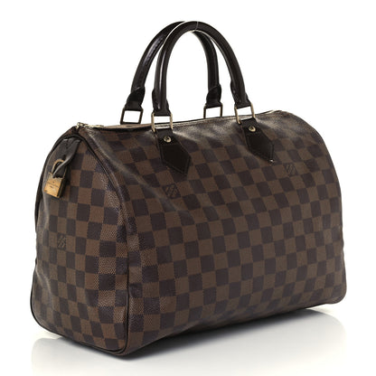 Louis Vuitton Damier Ebene Speedy 30 3 of 11