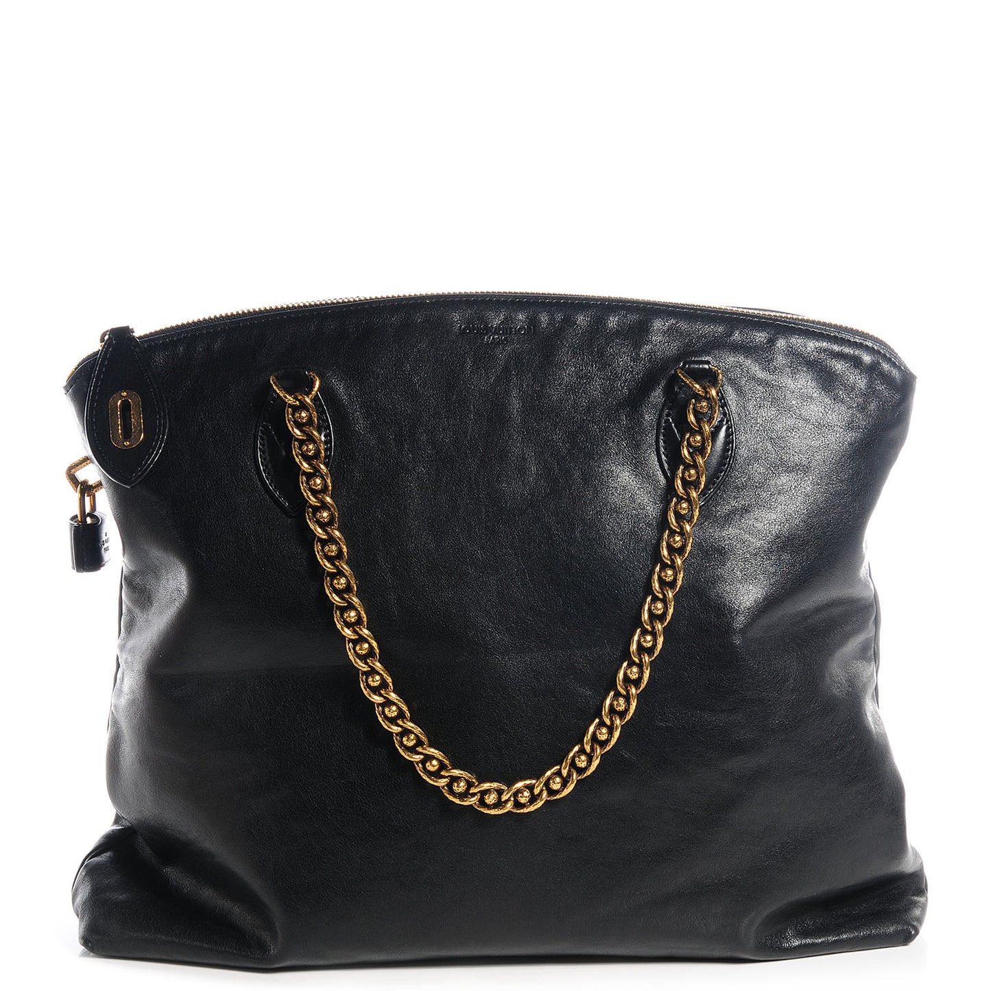 Cuir Boudoir Lockit Chain Black