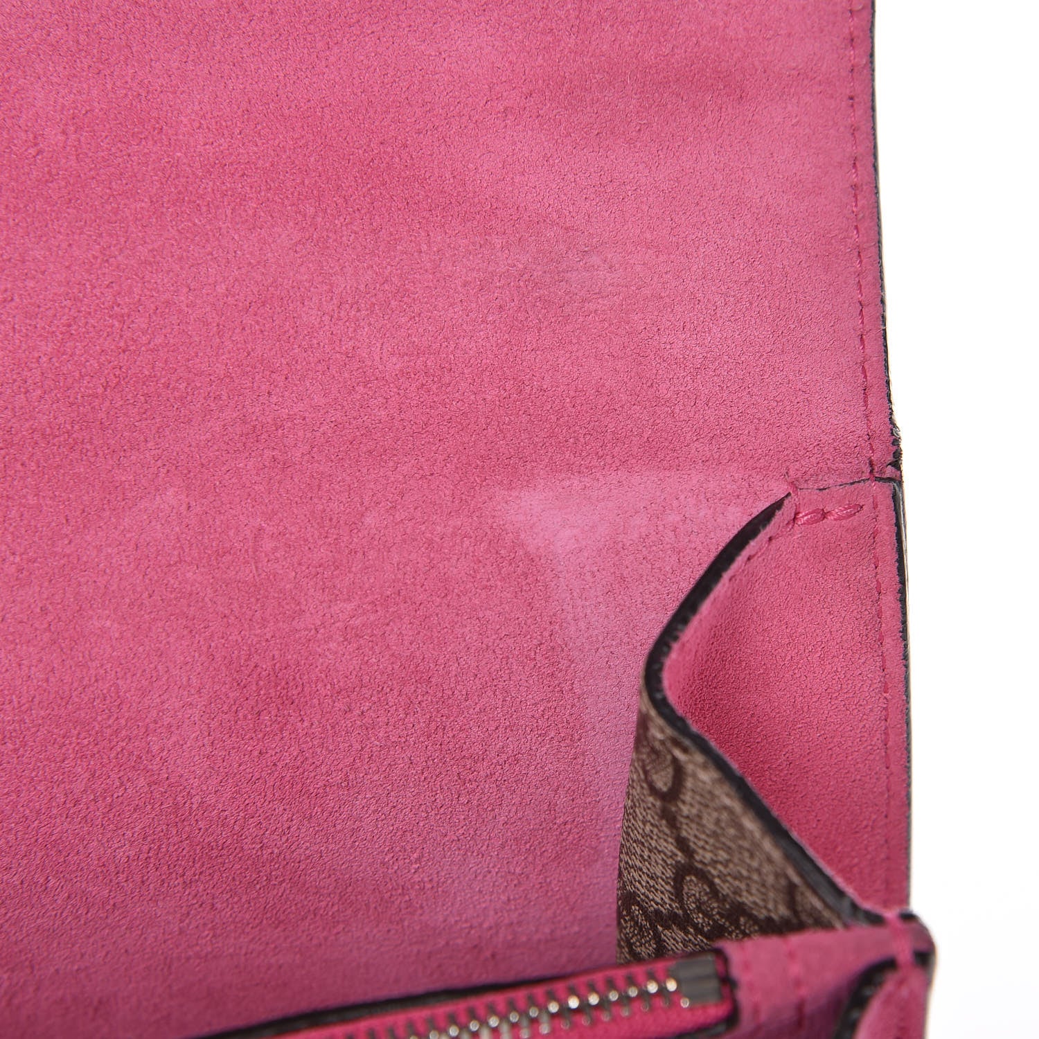 Gucci GG Supreme Monogram Small Dionysus Shoulder Bag Pink 9 of 14
