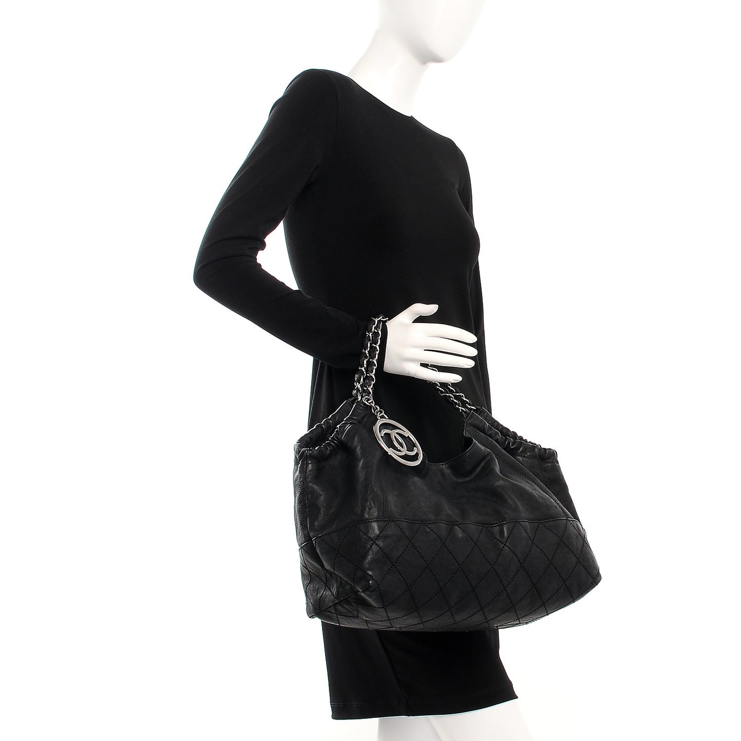 Calfskin Baby Coco Cabas Black