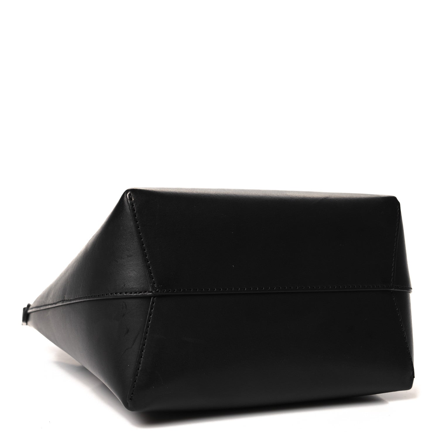 Mansur Gavriel Calfskin Mini Bucket Bag Black Flamma 4 of 12