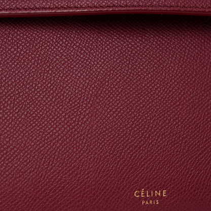 Celine Grained Calfskin Mini Belt Bag Plum 14 of 14