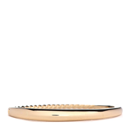 David Yurman 18K Yellow Gold 6.5mm Pure Form Smooth Bracelet 1 of 4