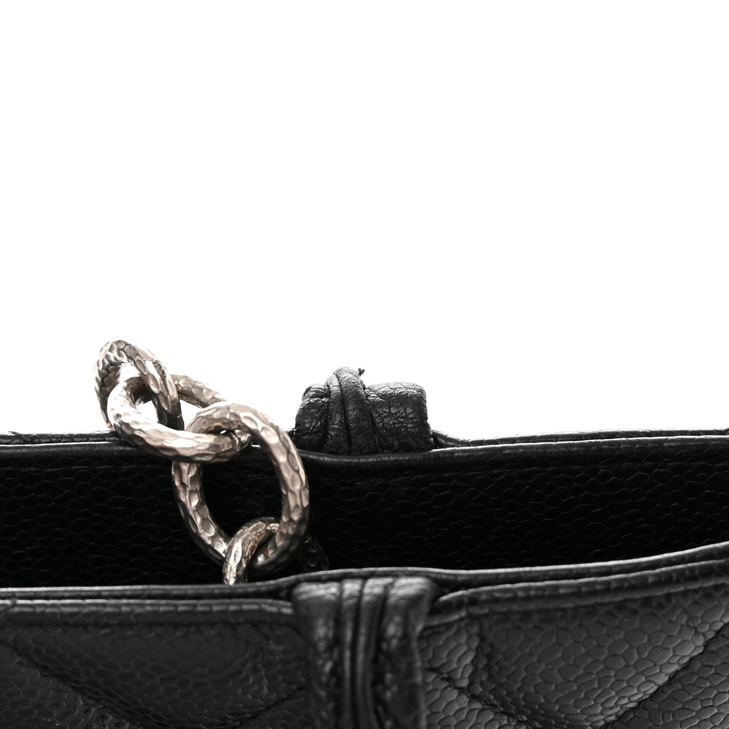 Chanel Caviar Quilted Medallion Tote Black 18 of 20