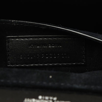 Saint Laurent Smooth Calfskin Suede Medium Bellechasse Black 10 of 14