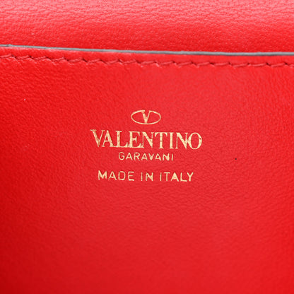 Valentino Garavani Grainy Calfskin Rockstud Allover Alcove Box Shoulder Bag Black 6 of 9