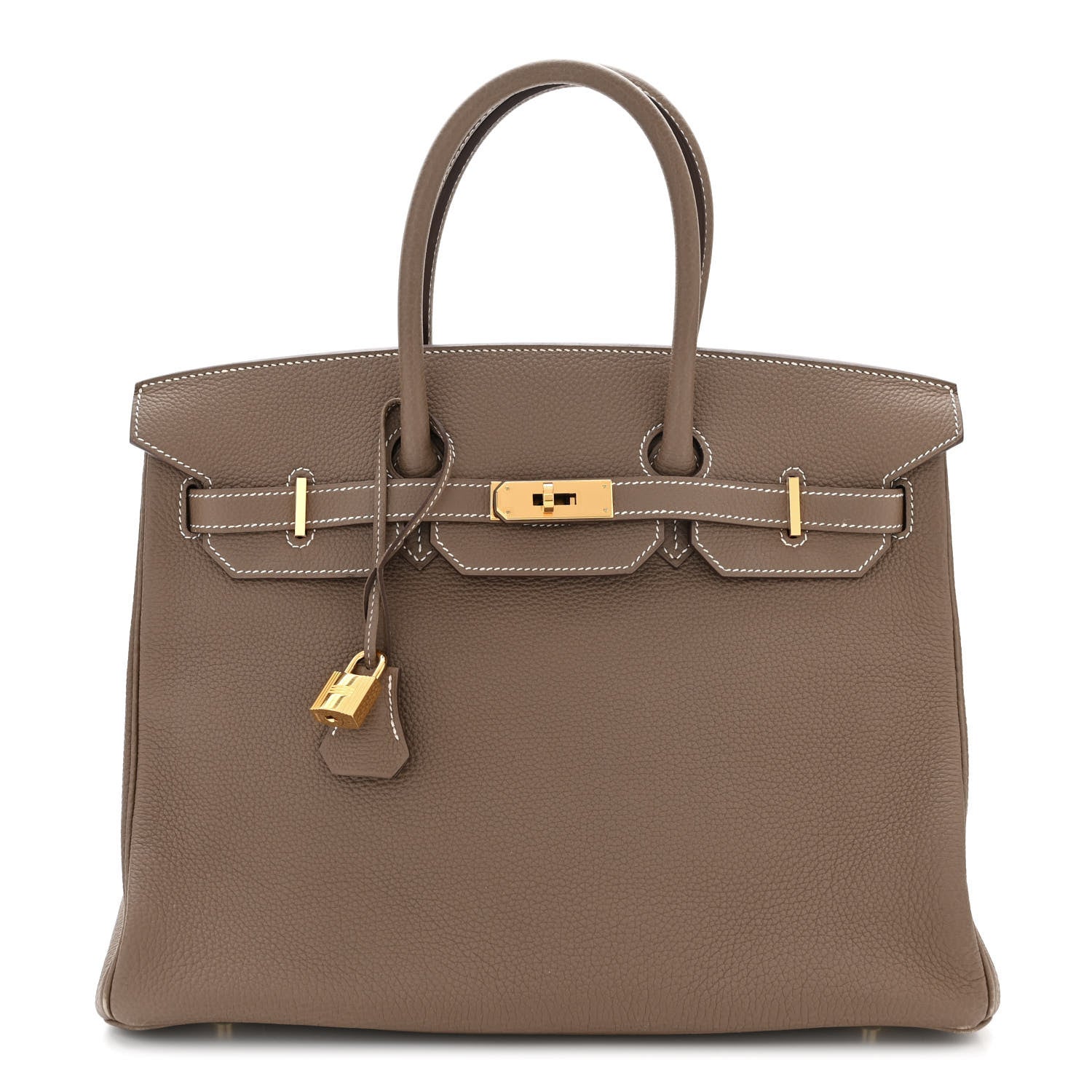Hermes Togo Birkin 35 Etoupe 1 of 11
