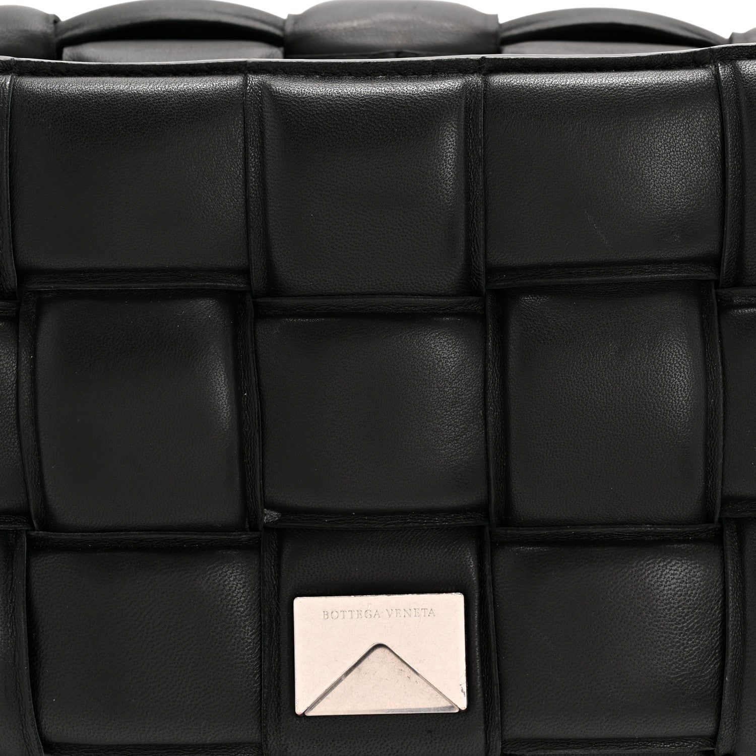 Bottega Veneta Nappa Maxi Intreccio Padded Cassette Crossbody Bag Black 11 of 13