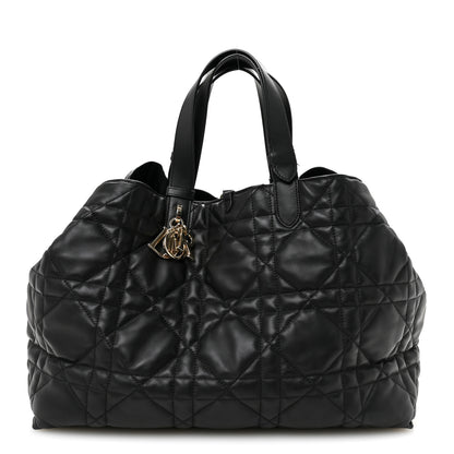 Christian Dior Calfskin Macrocannage Medium Toujours Black 1 of 11