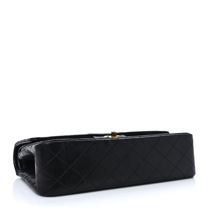 Chanel Lambskin Quilted Medium Double Flap Black 4 of 8
