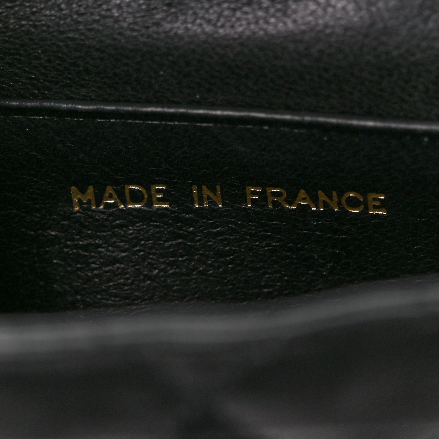 Chanel Lambskin Quilted Micro Flap Bag Charm Keychain Black 7 of 12