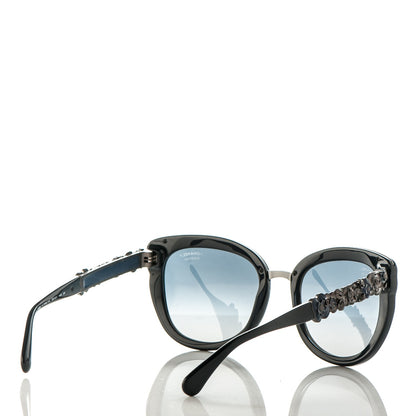 Chanel CC Butterfly Fall Sunglasses 5356 Dark Blue 4 of 6
