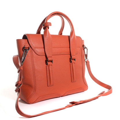 3.1 Phillip Lim 3.1 Leather Medium Pashli Satchel Persimmon 3 of 10