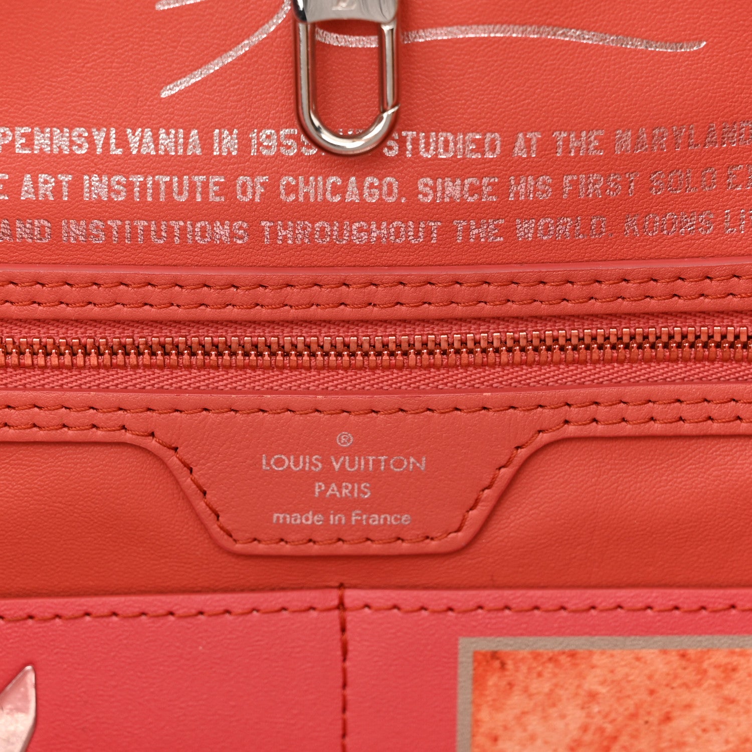 Louis Vuitton Masters Da Vinci Neverfull MM 6 of 13