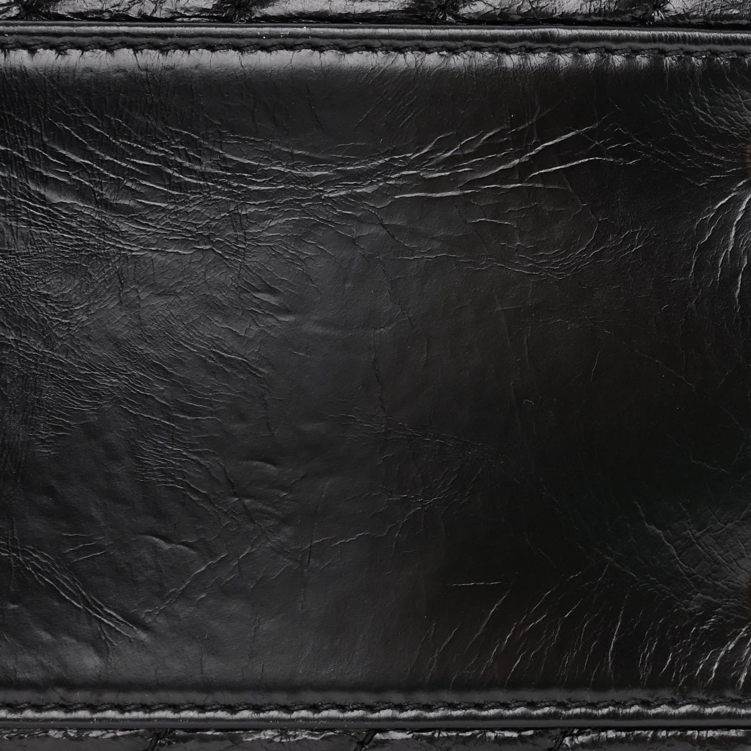 Chanel Calfskin Chevron Quilted Medium Coco Handle Flap Black 12 of 16