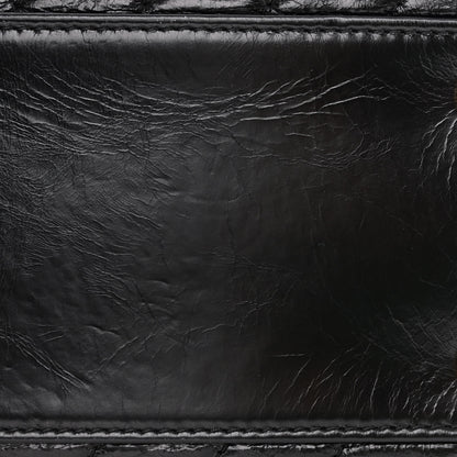 Chanel Calfskin Chevron Quilted Medium Coco Handle Flap Black 12 of 16