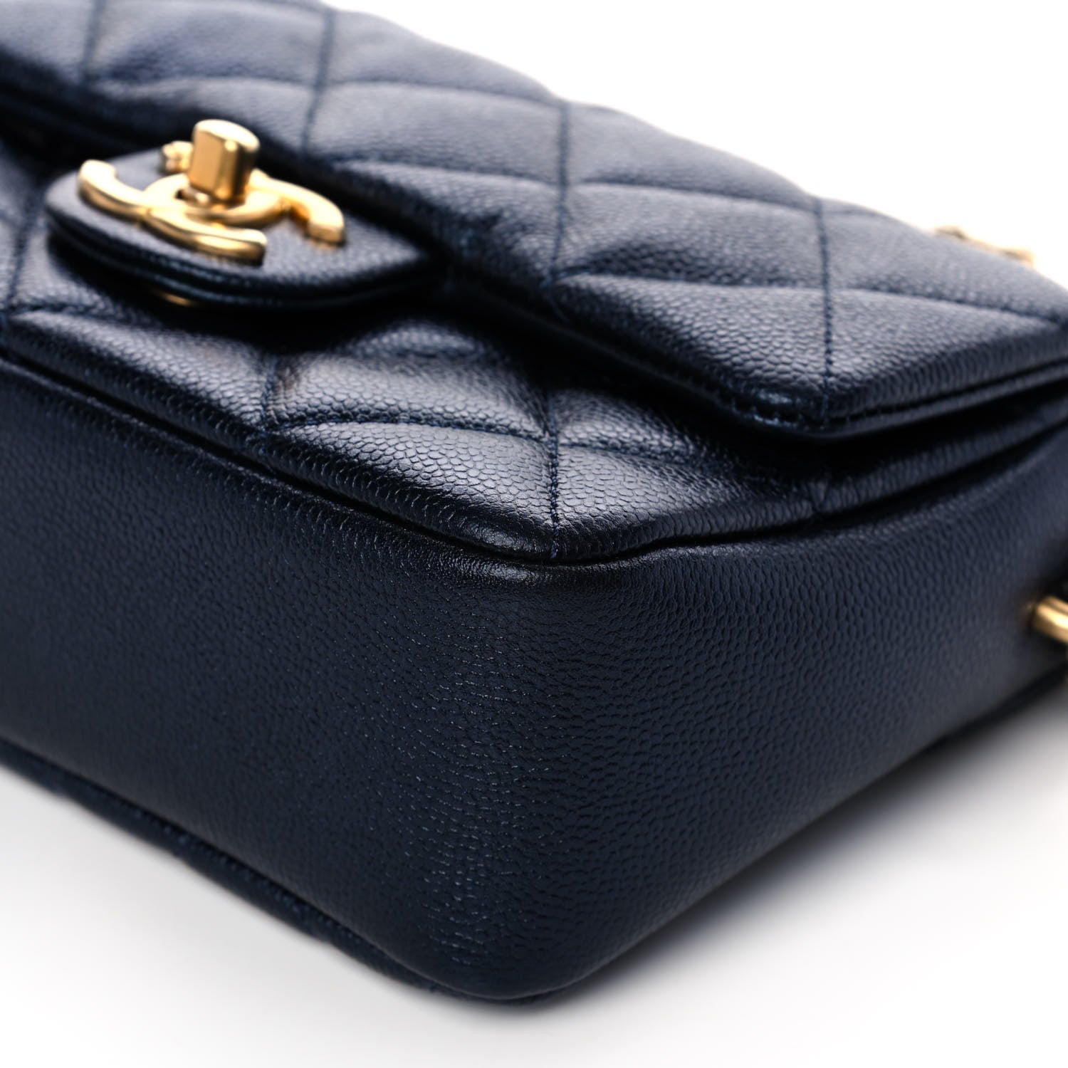 Chanel Iridescent Caviar Quilted Mini My Perfect Flap Black 9 of 10