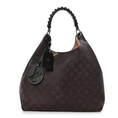 Louis Vuitton Mahina Carmel Hobo Chocolate 1 of 11