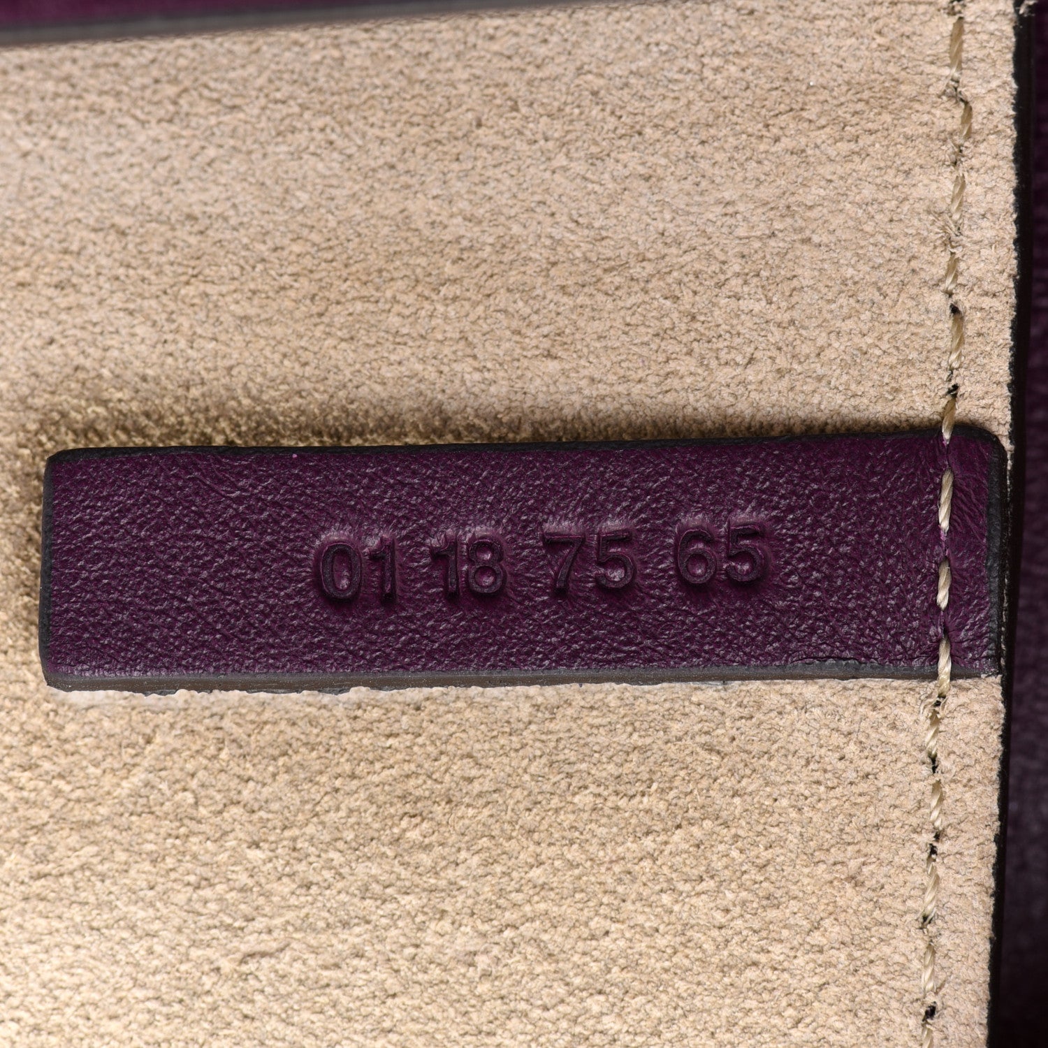 Chloe Suede Calfskin Mini Faye Shoulder Bag Intense Violine 7 of 14
