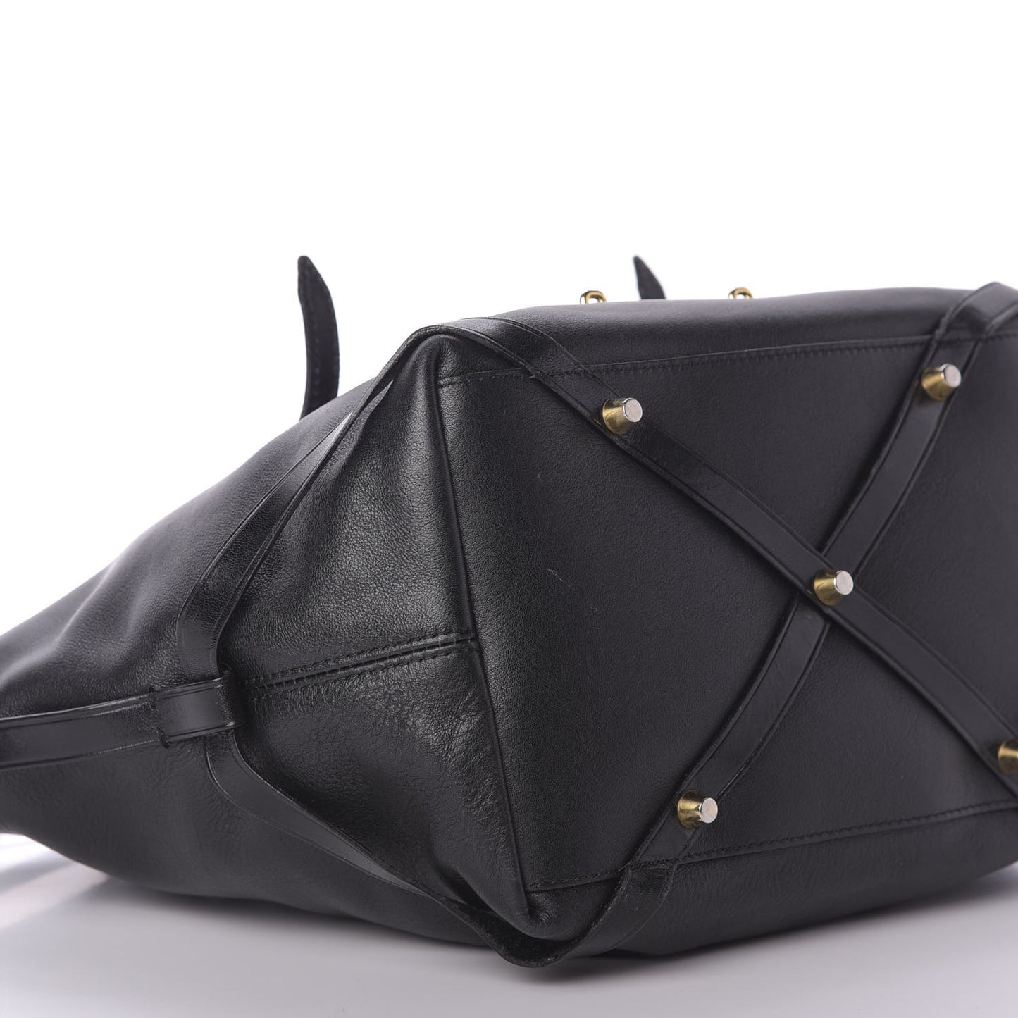 Calfskin House Check Small Salisbury Tote Black