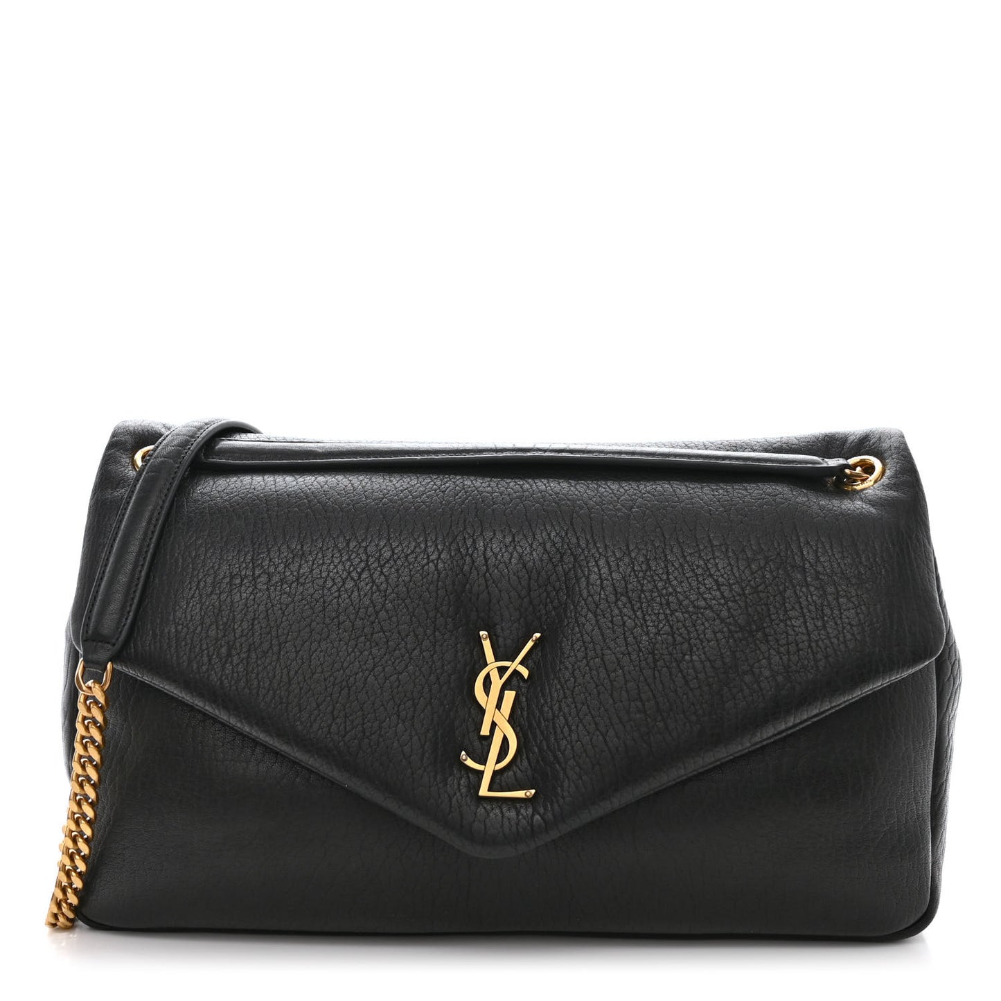 Grained Lambskin Large Calypso Black