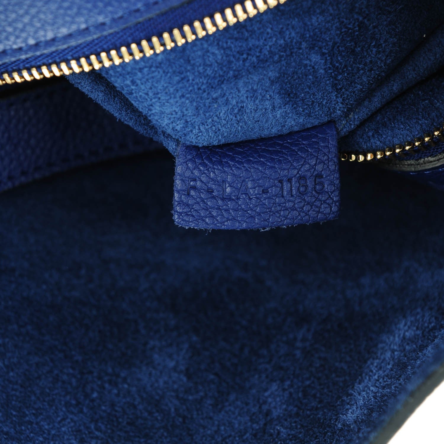 Celine Soft Grained Calfskin Small Belt Cabas Phantom Indigo 7 of 7