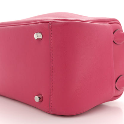 Hermes Swift Verso Mini Lindy 20 Rose Mexico Rouge Piment 10 of 12