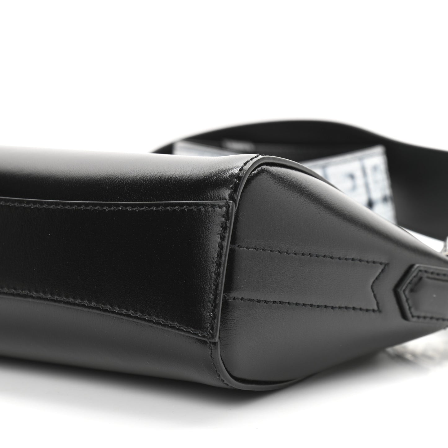 X CHITO Box Calfskin 4G Printed XS Graffiti Antigona Black White