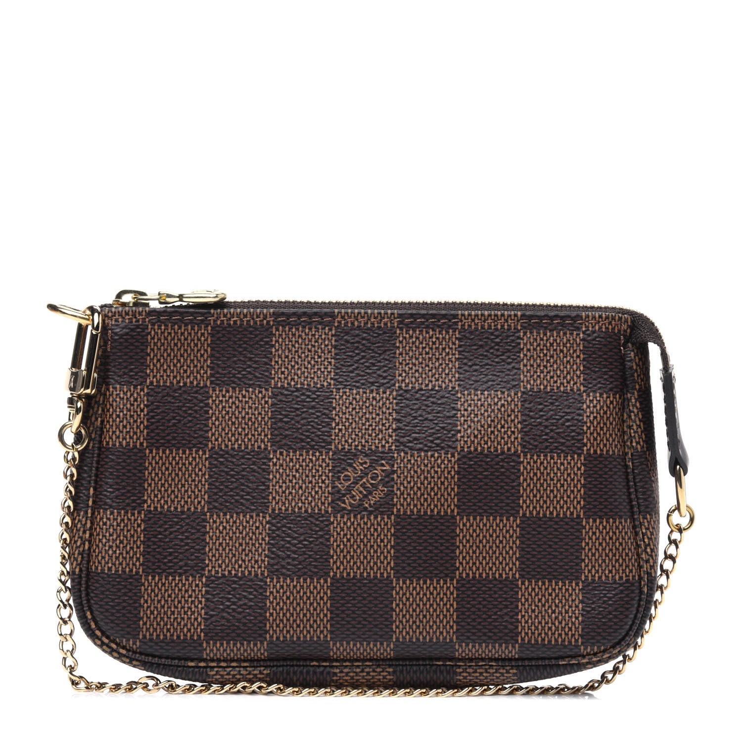 Louis Vuitton Damier Ebene Mini Pochette Accessories 1 of 4